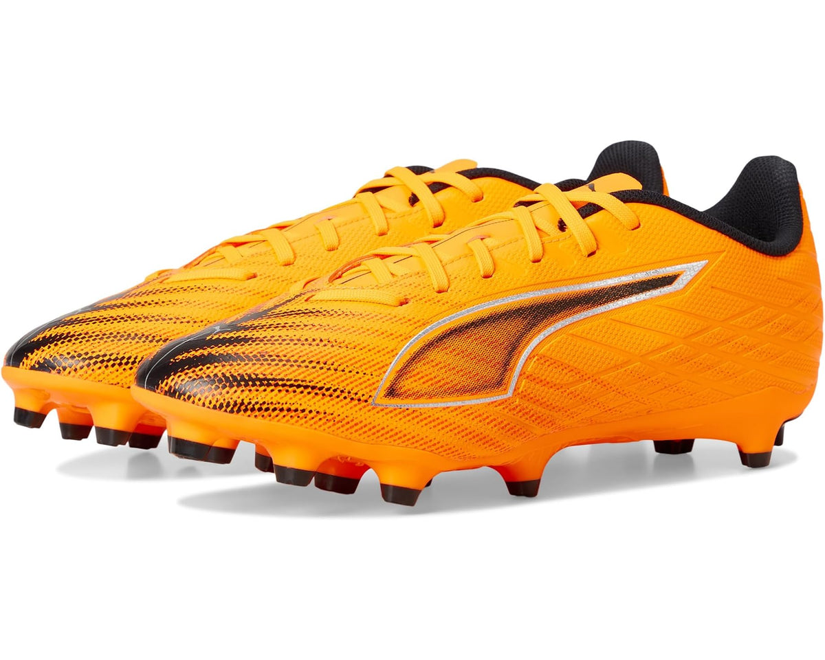 Men's PUMA Ultra 6 Play Firm, Artificial Ground Soccer Cleats Heat Fire/Black/Glowing Red - Eurostride