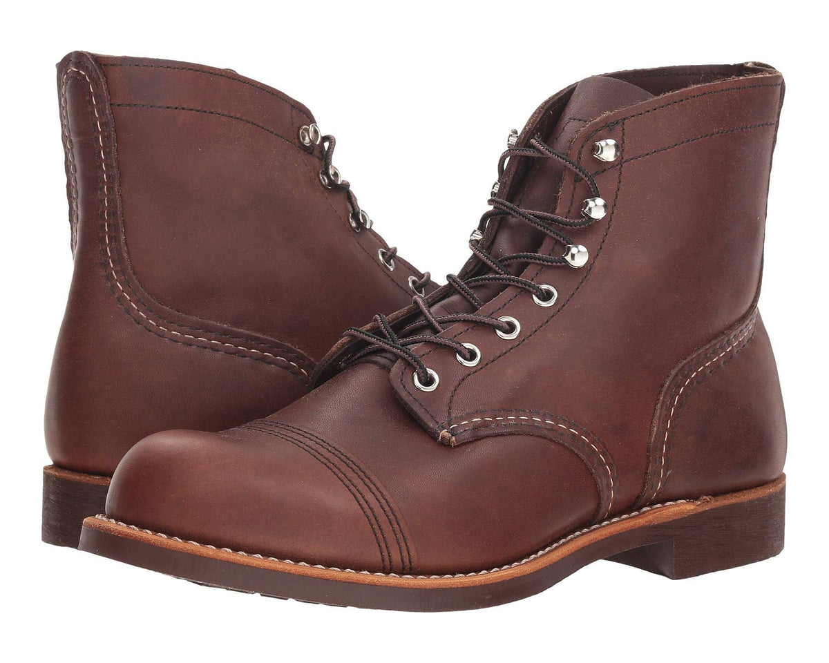 Men's Red Wing Heritage 6 Iron Ranger Lug Amber Harness - Eurostride