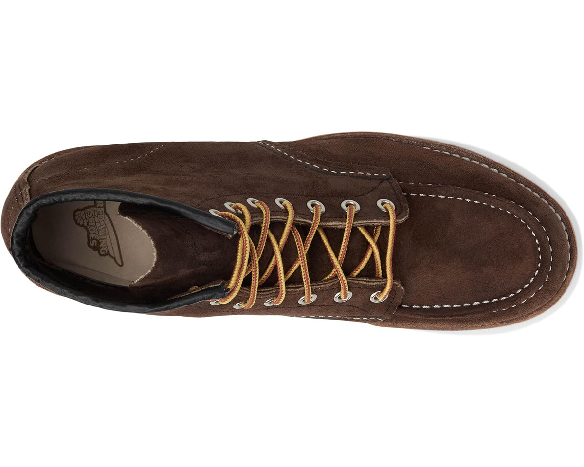 Men's Red Wing Heritage 6 Moc Toe Chocolate Muleskinner - Eurostride