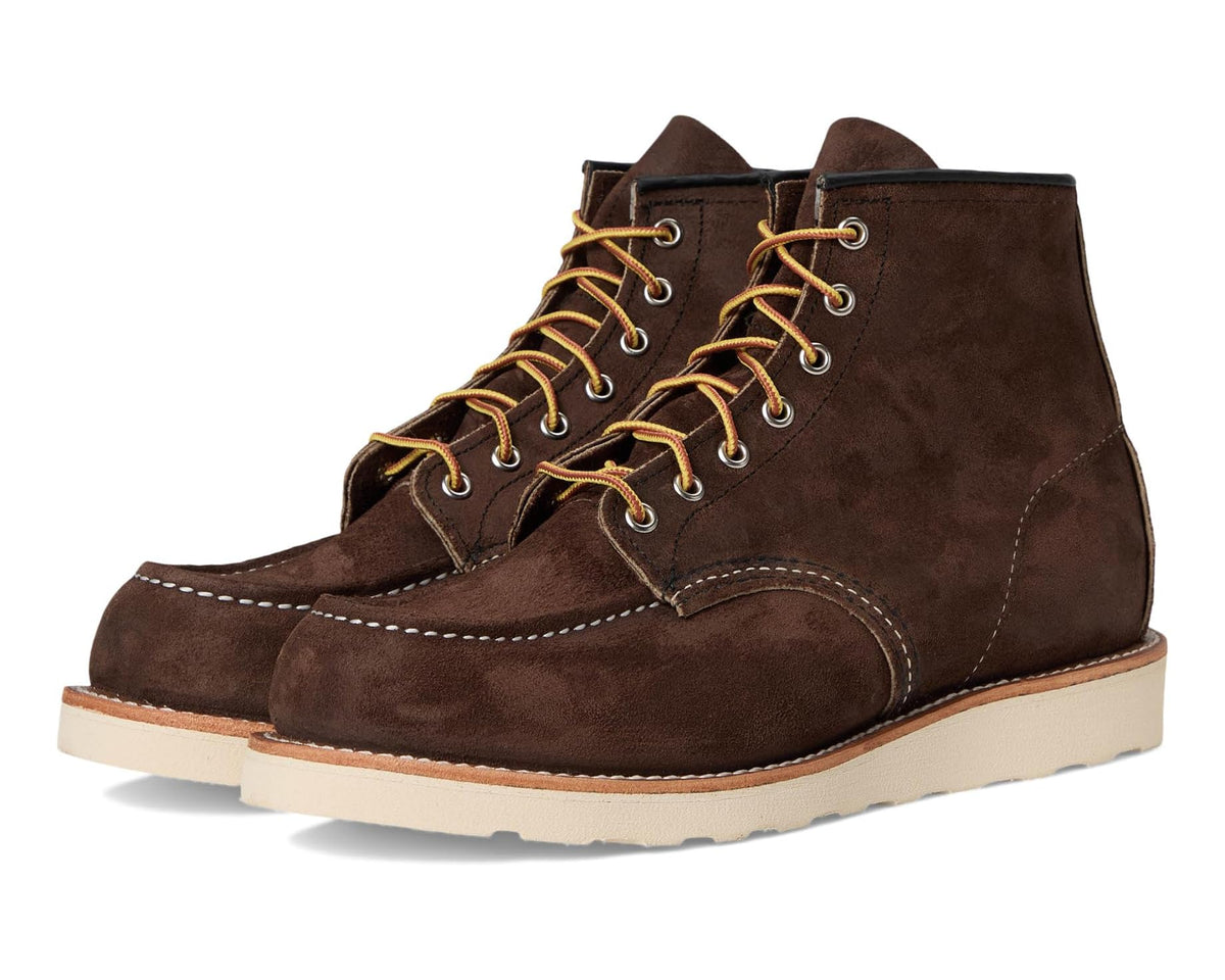 Men's Red Wing Heritage 6 Moc Toe Chocolate Muleskinner - Eurostride