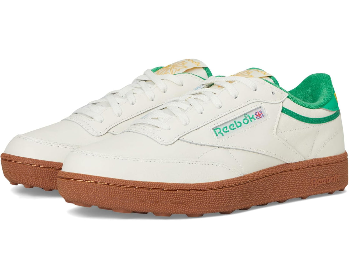 Men's Reebok Club C Golf Chalk/Classic Green - Eurostride