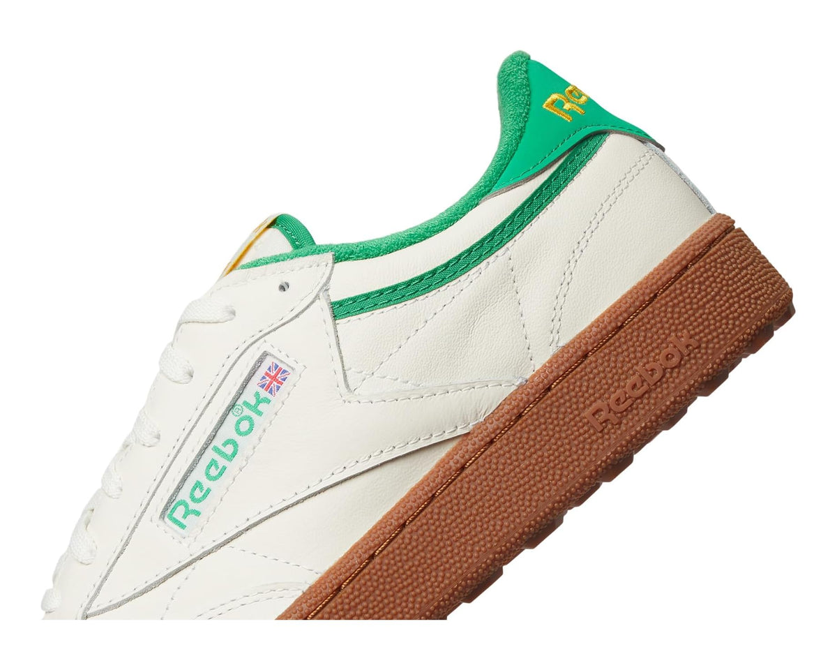 Men's Reebok Club C Golf Chalk/Classic Green - Eurostride