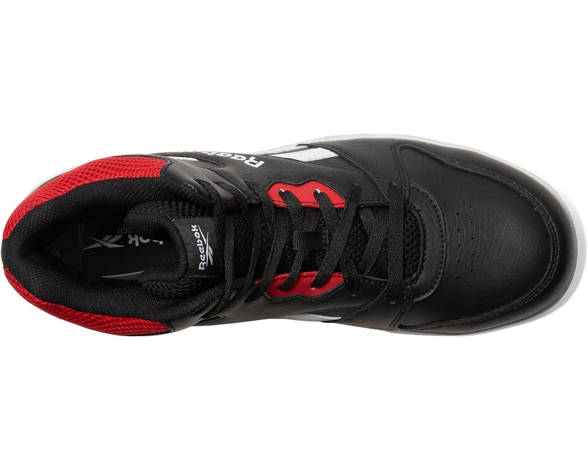 Men's Reebok Work BB4500 Work High Top Sneaker Black/Red - Eurostride