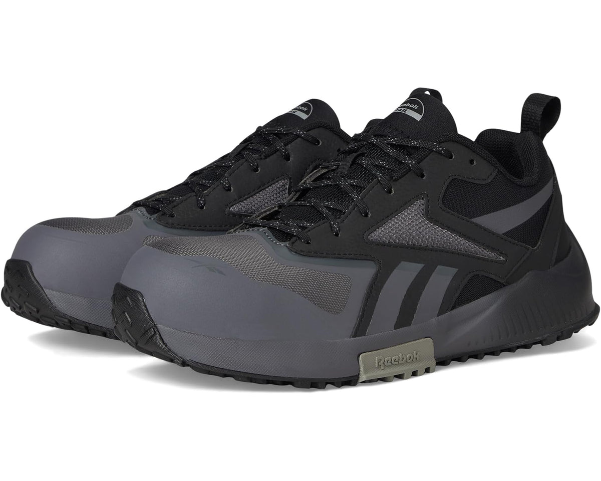 Men's Reebok Work Lavante Trail 2 Work SD Comp Toe Grey/Black - Eurostride
