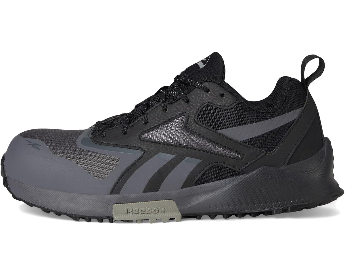 Men's Reebok Work Lavante Trail 2 Work SD Comp Toe Grey/Black - Eurostride