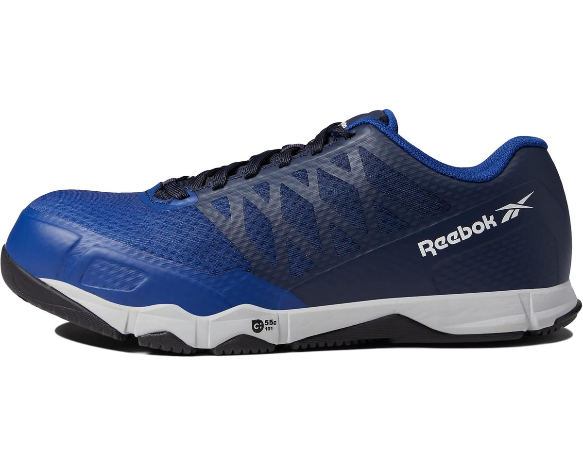 Men's Reebok Work Speed TR Work SD10 Comp Toe Blue/Black - Eurostride