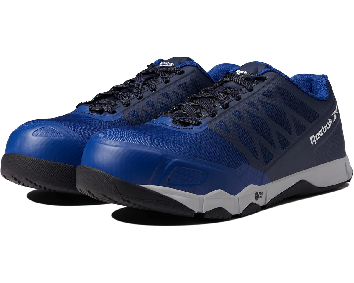 Men's Reebok Work Speed TR Work SD10 Comp Toe Blue/Black - Eurostride