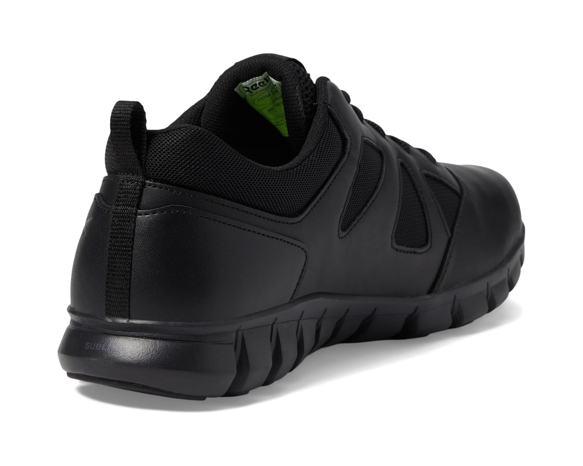 Men's Reebok Work Sublite Cushion Tactical Soft Toe EH Black - Eurostride